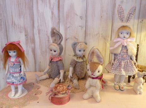 まな 創作人形 mini 個展 「coquille」 : ゆめゆめ人形館 まな 創作人形 mini 個展 「coquille」 : ゆめゆめ人形館