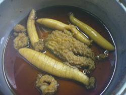 飛び魚の子の煮付