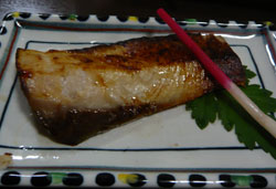 ブリのみそ焼き