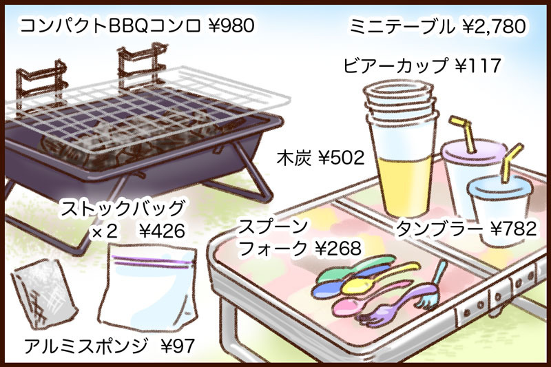 BBQ用品 ゆむい