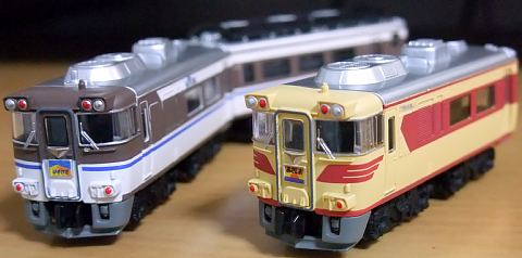 Bトレ 限定品 181系 はまかぜ色 2箱セット Bトレインショーティー キハ