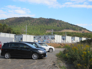 小渕浜の仮設住宅1