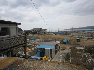 民宿の下2