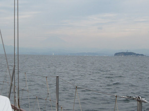 富士山と江ノ島