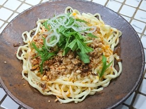 汁なし 鶏生姜坦々麺 DSC_0783
