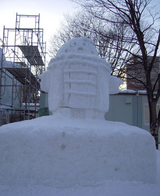 DSCN1318_へしこ雪像