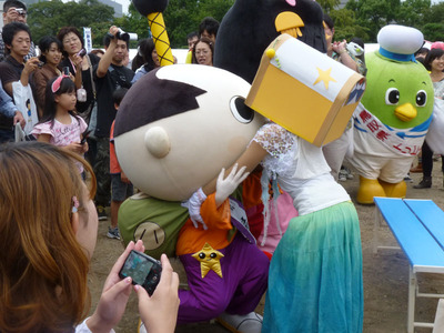 パレード後_やななとはち丸