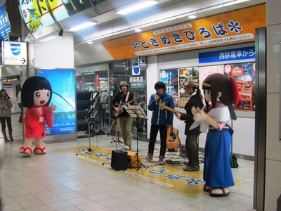 蓮花と千梅天神ライブ