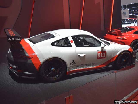 ポルシェ911GT3cup東京モーターショー2017_03
