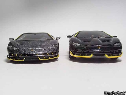 マイストと京商のランボルギーニ・チェンテナリオを比較_06