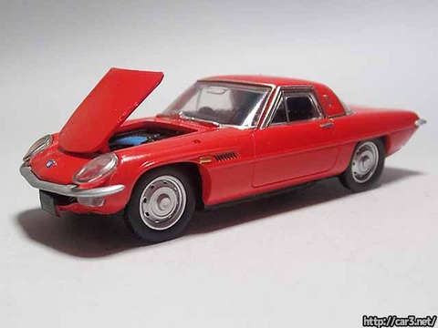 日本名車倶楽部7_コスモスポーツ_レッド_F-toys_13