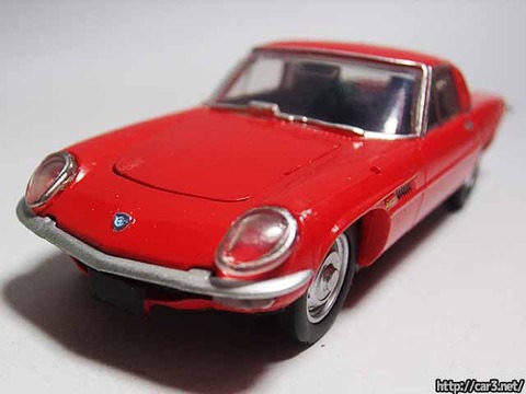 日本名車倶楽部7_コスモスポーツ_レッド_F-toys_10