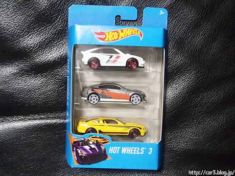 ホットウィール3カーパック・ミニカー01