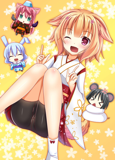 新春ハルちゃん2018文字なし