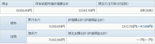 0515の資産状況