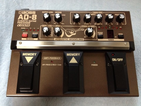 BOSS AD-8 : たまには頑張りますか