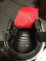 ヘルメット中身取った
