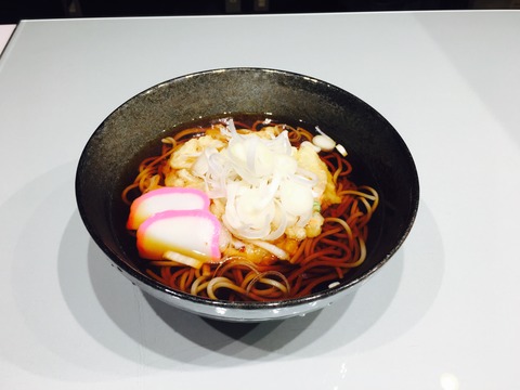 かき揚げそば
