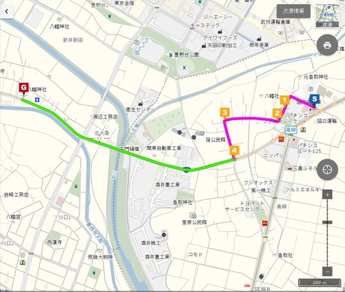 くりの木行き方