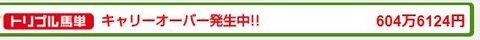 6.18 トリプル馬単キャリーオーバー
