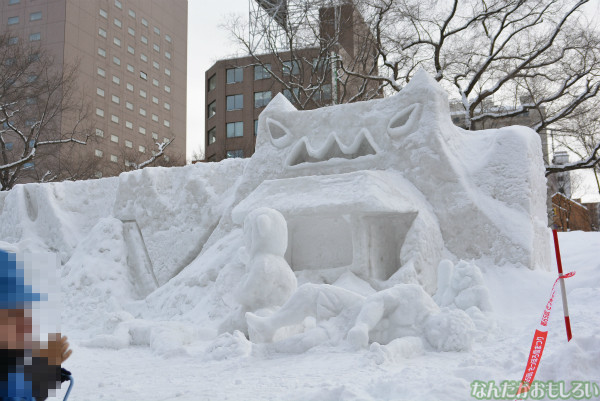 『SNOW MIKU 2014』西11丁目会場の雪ミク雪像や物販の様子などなど_0169