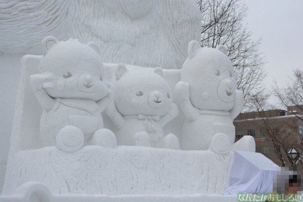 『SNOW MIKU 2014』西11丁目会場の雪ミク雪像や物販の様子などなど_0161