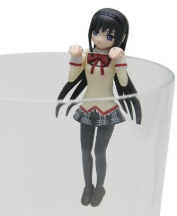 コップのフチのまどか☆マギカ ひっかかりほむら