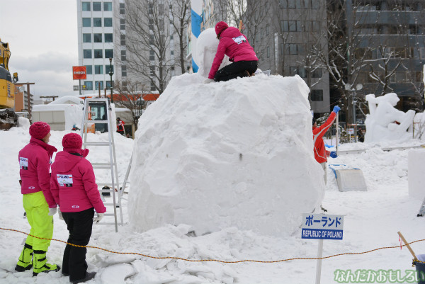 『SNOW MIKU 2014』西11丁目会場の雪ミク雪像や物販の様子などなど_0153