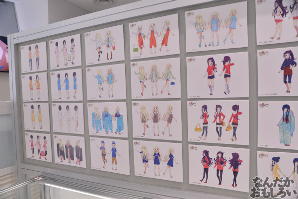 TVアニメ「ハナヤマタ」展が秋葉原で開催！原画、設定資料、台本、コラボ商品など数多く展示！_8490