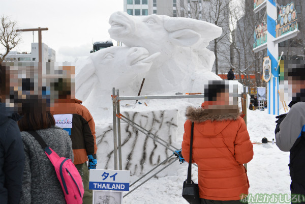 『SNOW MIKU 2014』西11丁目会場の雪ミク雪像や物販の様子などなど_0152