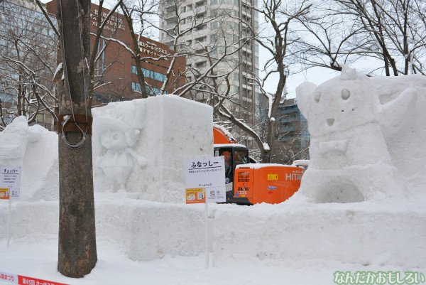 『SNOW MIKU 2014』西11丁目会場の雪ミク雪像や物販の様子などなど_0163
