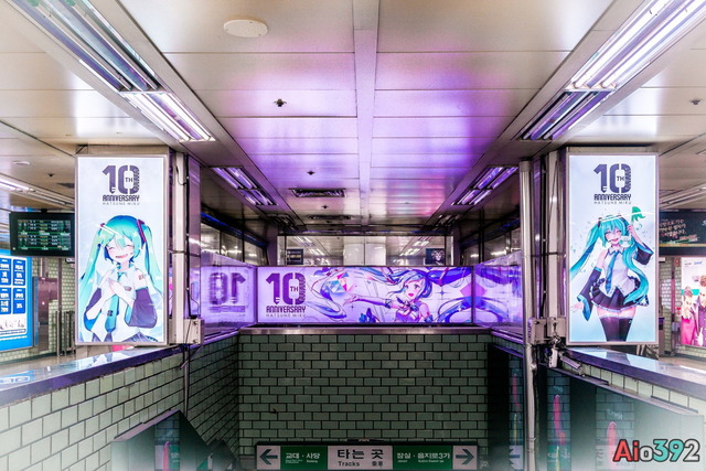 韓国駅 初音ミク_2