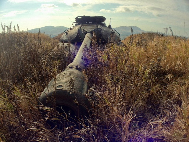 色丹島の戦車_8