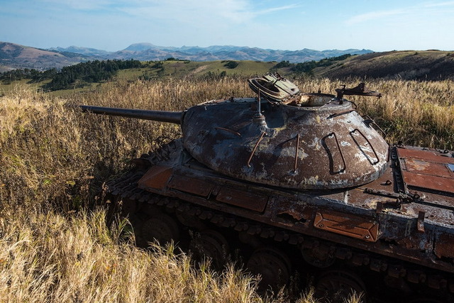 色丹島の戦車_1