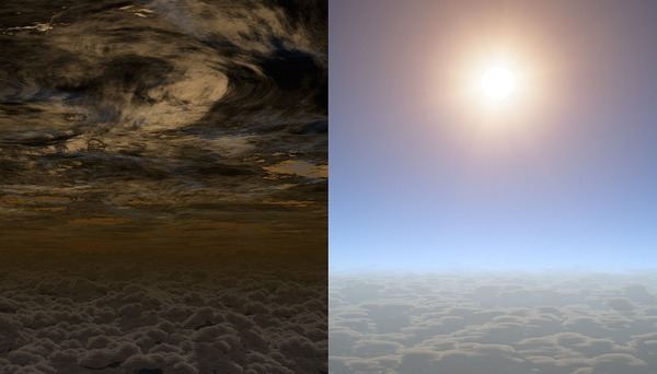 ケプラー3bから見た恒星