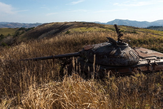 色丹島の戦車_2