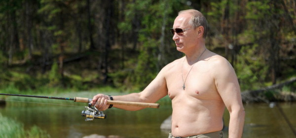 プーチン大統領の釣り_2013_1