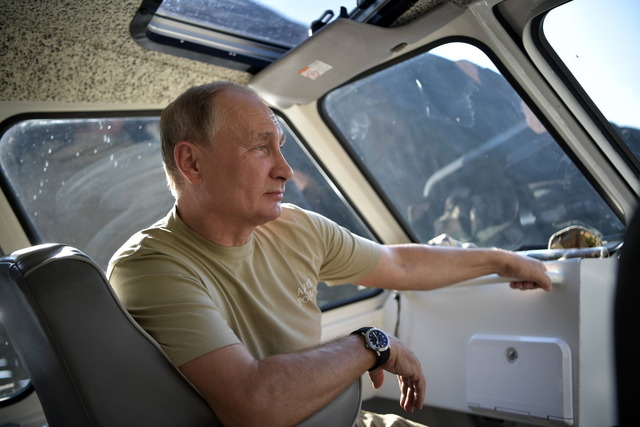 プーチン大統領の夏休み2018_8