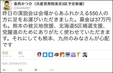 共産党募金