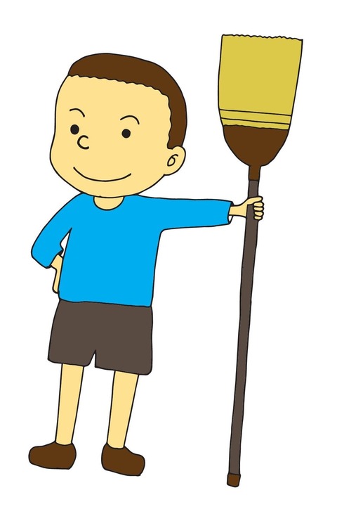 お手入れブック 表紙イラスト