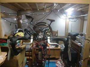 自転車のある部屋