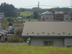 舟塚山を望む