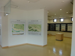 展示館内