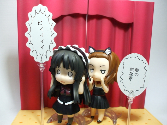 Amazon | ねんどろいど けいおん! 澪&律ライブステージセット