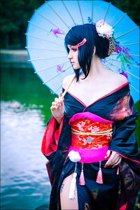 http://fc07.deviantart.net/fs71/f/2010/236/8/5/Sengoku_Basara_Lady_butterfly_by_love_squad.jpg