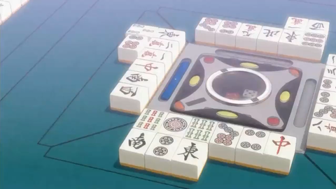 南2局2本場全体捨て牌