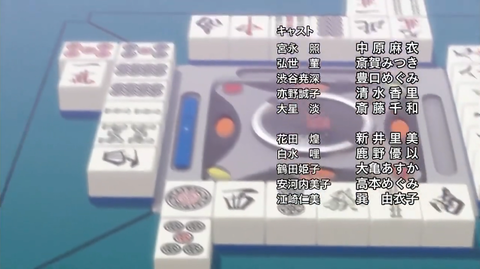 南4局捨て牌