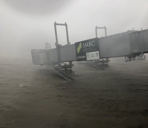 関西空港水没7