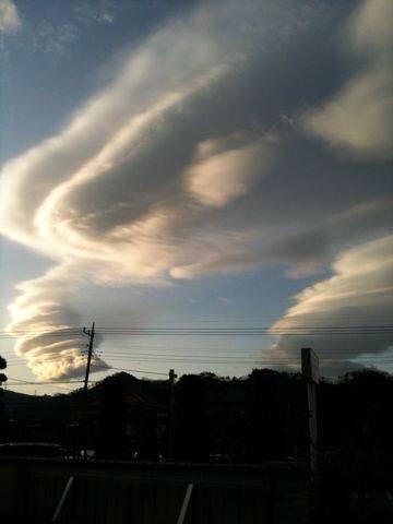 レンズ雲1