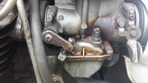 CB250キャブレター